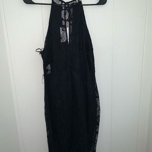 ASTR the Label black lace dress NWT size L